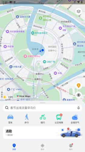 华为花瓣地图