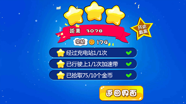 抵达关底终点