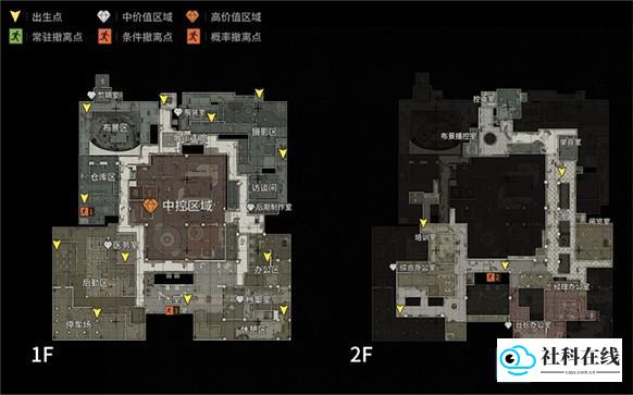 暗区突围正版游戏地图一览5