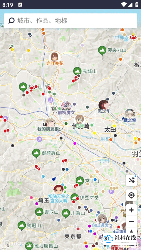 ANITABImap地图