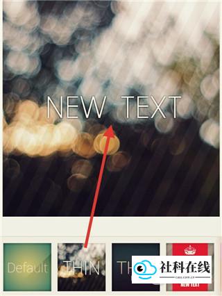 Pixellab Photo Editor选择字体区域