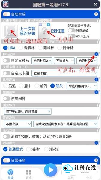 姬塔赛马娘助手育成设置图4