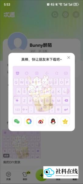键盘皮肤制作步骤5：分享皮肤