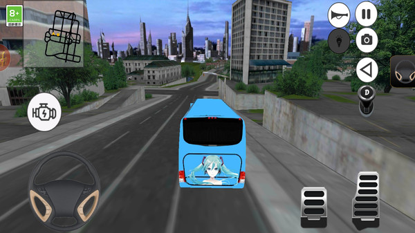 真实公路汽车
