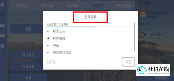自动检查并启动