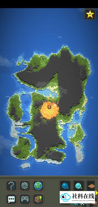 选择世界创建按钮