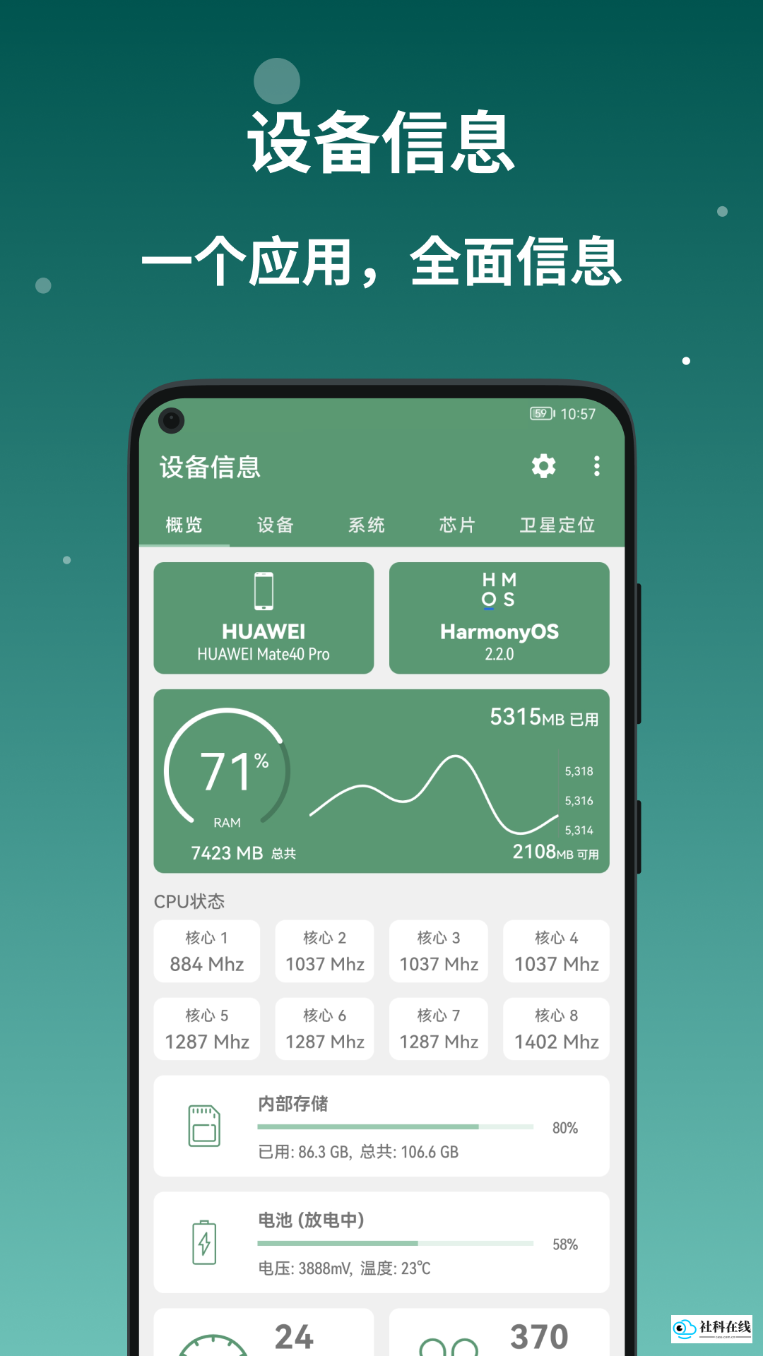 设备信息by流舟
