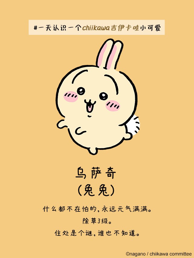 口袋吉伊卡哇日服角色乌萨奇