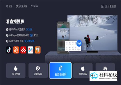 光元素投屏