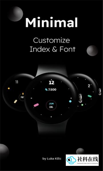 极简表盘Minimal Watch Face