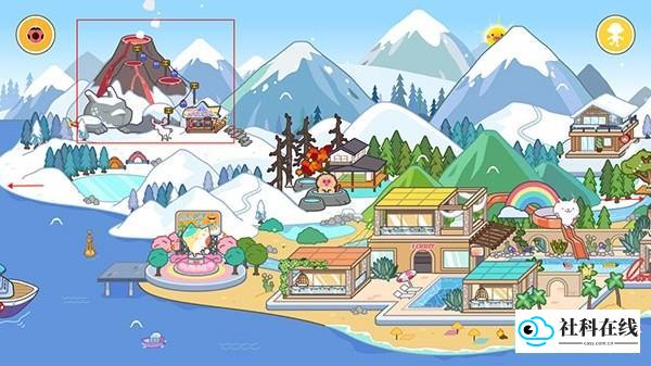 米加小镇雪山树屋攻略教程1