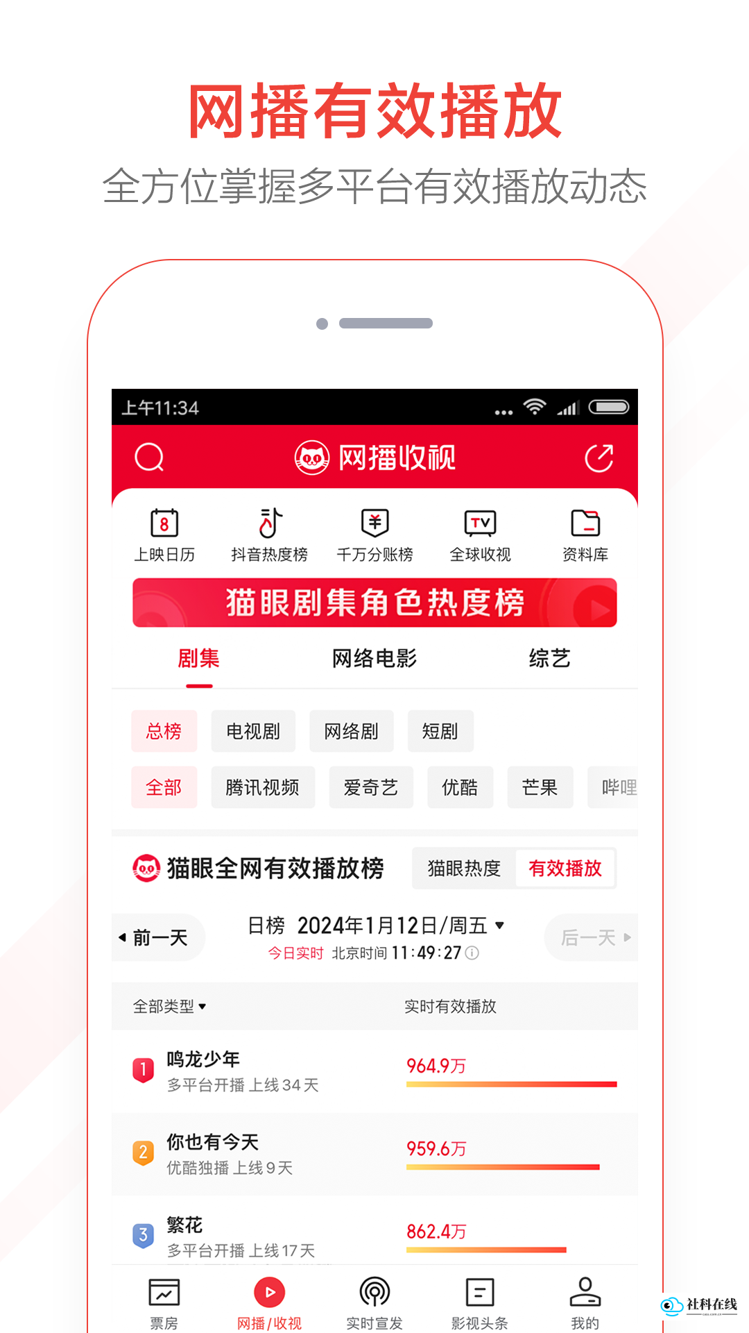 猫眼专业版实时数据