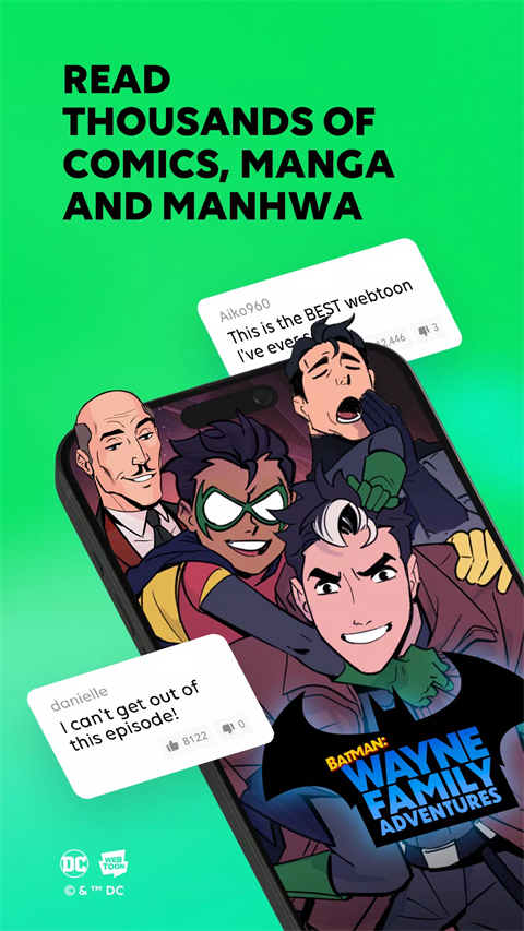webtoon漫画中文版