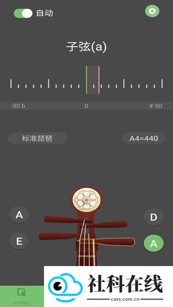 智能琵琶调音器