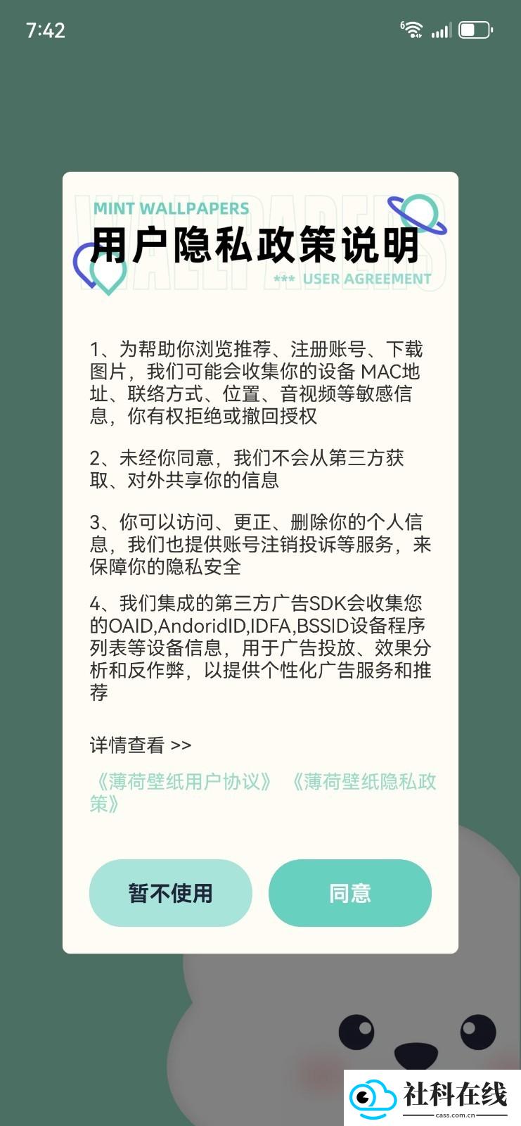 薄荷壁纸