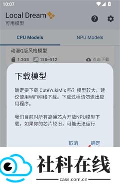 LocalDream自定义模型