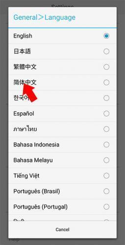 linecamera小熊相机简体中文设置
