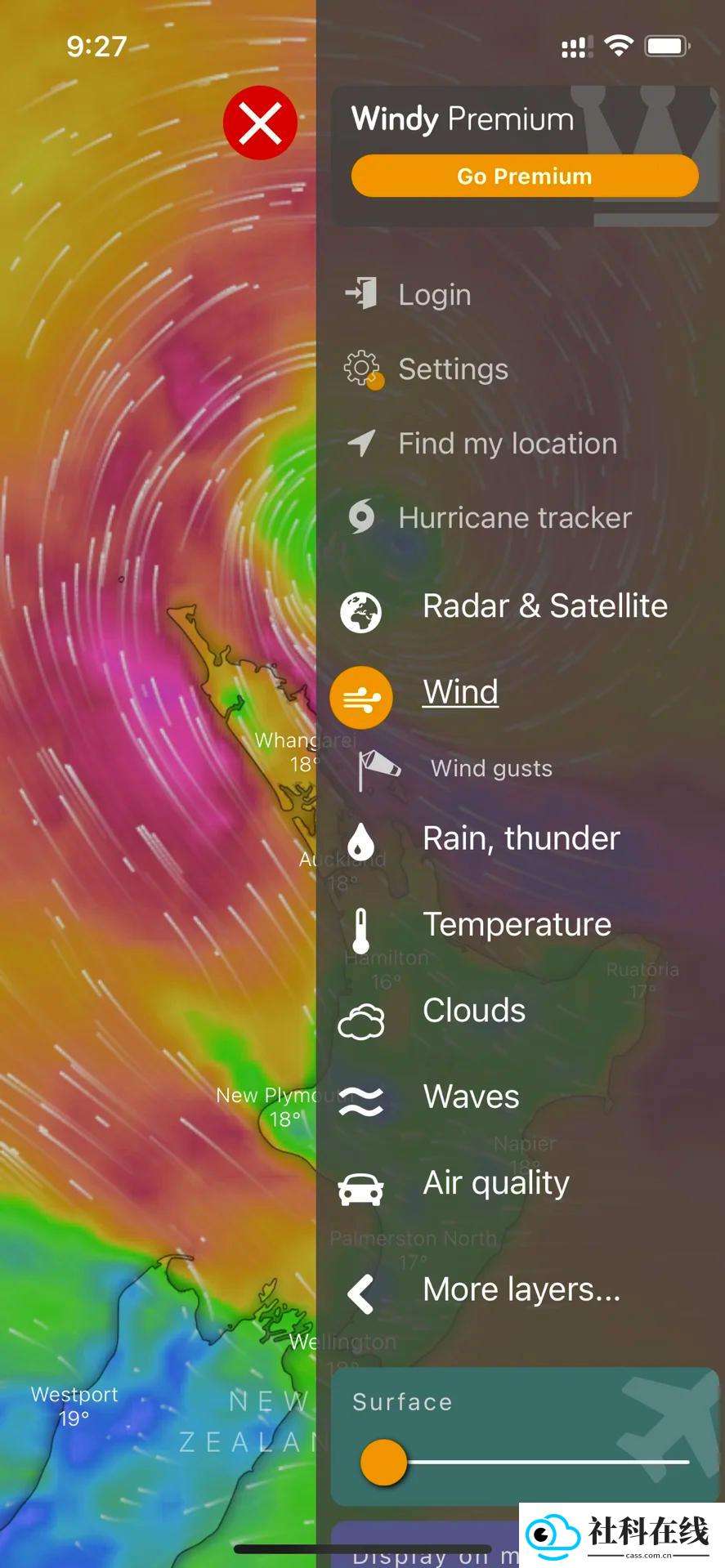 windy飓风跟踪器