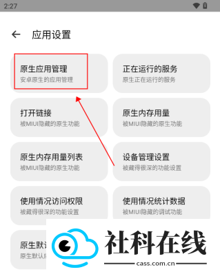 隐启设置