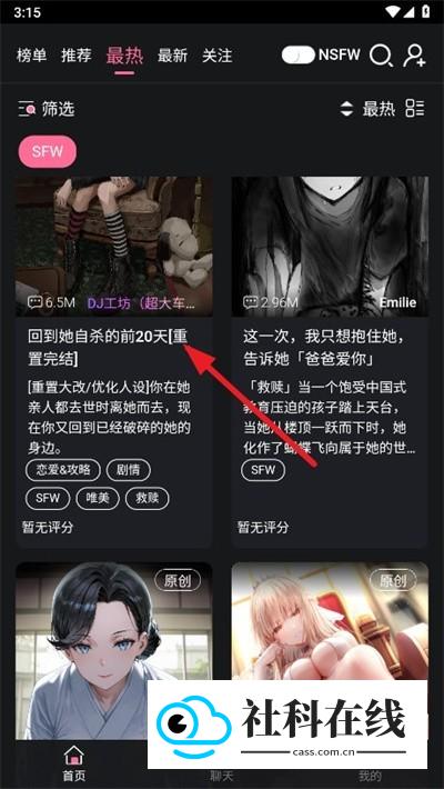 魅魔都AI聊天怎么查看设定?-1