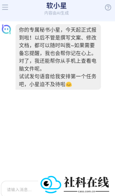 软小星ai