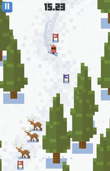 雪人山滑雪