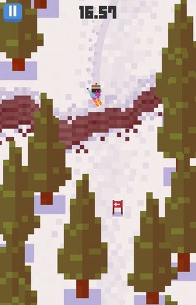 雪人山滑雪