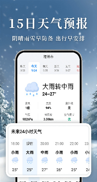 准雨天气预报免费最新版