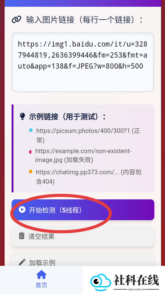 图片链接检测