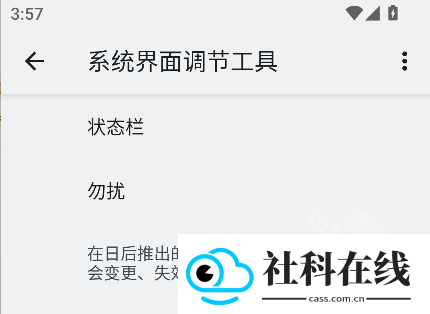状态栏图标隐藏app