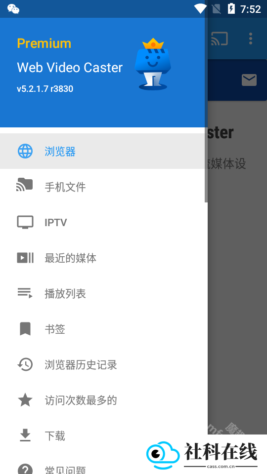 web video caster投屏