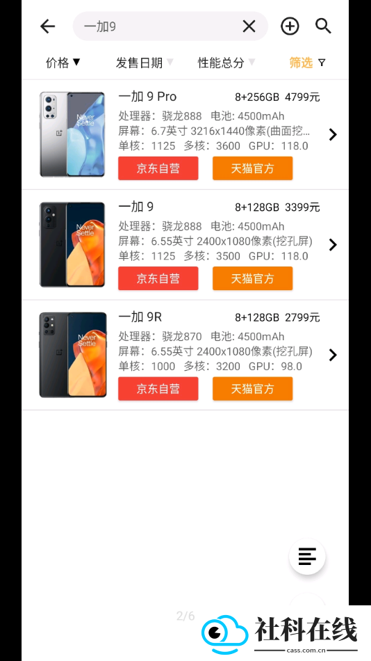 手机性能排行app