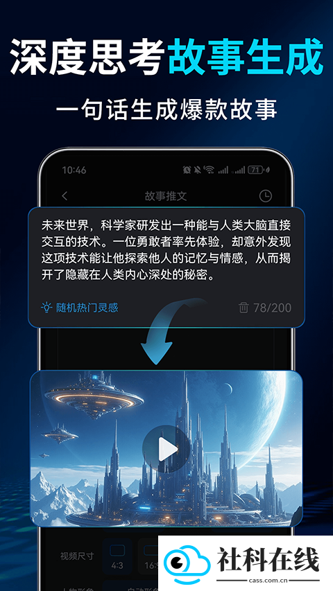 Deep故事推文ai