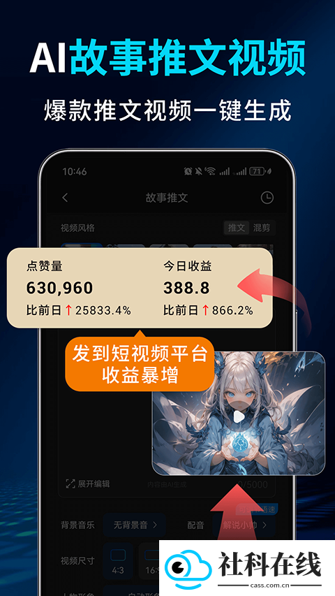 Deep故事推文ai