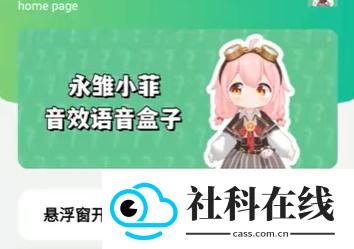 永雏小菲语音盒