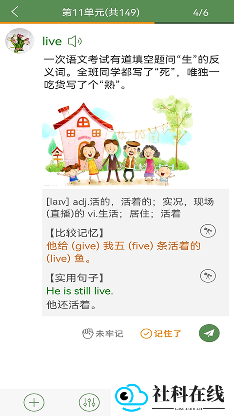 芝麻单词app