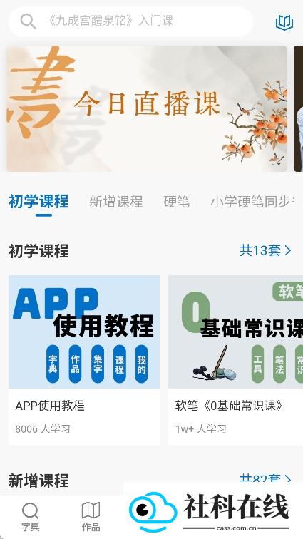 以观书法app