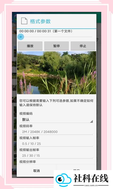视音格式转换