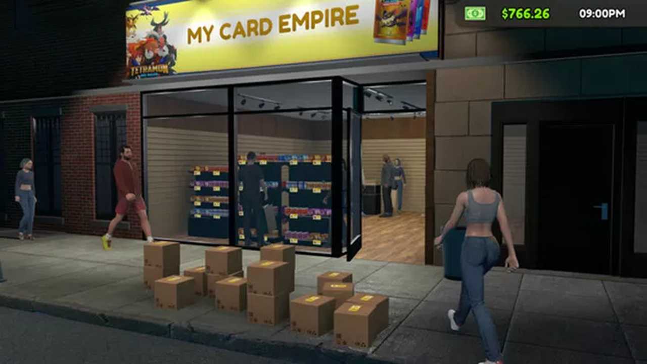TCG卡牌商店模拟器游戏